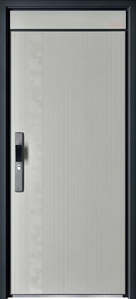 精雕铸铝防火防盗门